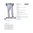 thumbnail image 2 of Jerzees Mens NuBlend Super Sweats Pocketed Sweatpants, XL, J Navy, 2 of 2