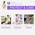 thumbnail image 4 of Collier Cône pour Chien Ajustable Collier pour Animal Collier de Récupération pour Animal Confort Collier Cône pour Chien Chat Collier de protection, 4 of 4