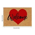 thumbnail image 3 of Discount! FNGZ Valentine's Day Carpet Alentine's Day Floor Mats Holiday Mats Welcome Door Mats Polyester Door Mats Red, 3 of 9