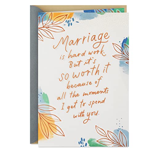 Hallmark Anniversary Card for Husband or Wife (Worth It) (5RZB1523