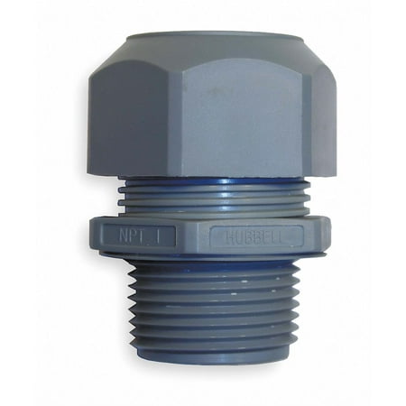 UPC: 0783585018140 | Hubbell Wiring Device-Kellems Connector Nylon SEC75GA