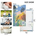 thumbnail image 6 of Yayeee 2 Pack Hand Towels for Bathroom 100% Cotton 16" x 28" Soft Absorbent Kitchen Towel, Colorful Landscape, 6 of 7