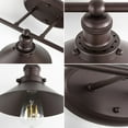 thumbnail image 6 of JONATHAN Y July 46" 5-Light Industrial Farmhouse 5-Light Metal Vanity Light, Oil Rubbed Bronze, 6 of 10