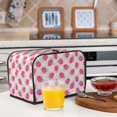 thumbnail image 6 of Daiia Floral Strawberr Pattern 2 slice Toaster Cover, Toaster Appliance Dust-proof Cover For Kitchen Small Appliance Dust Cover and Fingerprint Protection, 6 of 7