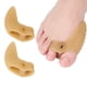 thumbnail image 3 of Ortesis para hallux valgus con separación del dedo gordo del pie, funda ortopédica para hueso del pie grande con iones negativos y orificio doble para separación del dedo gordo del pie, 3 of 5
