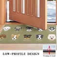 thumbnail image 3 of Dog Breeds Door Rugs,Washable Non Slip Door Mats Indoor,Decorative Door Mats,Entry Mat Indoor for Entrance,Bedroom,Kitchen,Bathroom,17"x30", 3 of 6