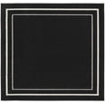 thumbnail image 6 of Nourison Essentials Indoor/Outdoor Black Ivory 5' x square Area Rug, (5 Square), 6 of 9