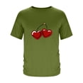 thumbnail image 3 of Tops para hombre, blusas y camisas de manga corta con cuello redondo para hombre, camisetas casuales con estampado de moda para hombre, blusa de manga corta, blusa de poliéster para hombre., 3 of 4