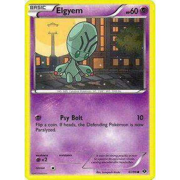 Pokemon Next Destinies Common Elgyem #61
