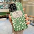 thumbnail image 3 of for iPhone 13 Pro Max Case(6.7 inch),Cute case with Fashion Print Label Design，Soft TPU Shockproof Protective for Women & Girls(Green), 3 of 16