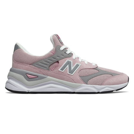 New Balance Men's X-90 Reconstructed Shoes Pink with Grey
