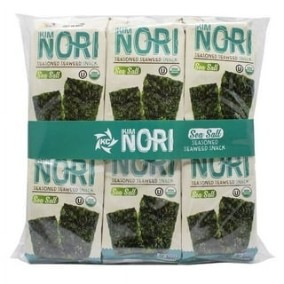  KIMNORI Sushi Nori Seaweed Sheets – 10 Full Size USDA
