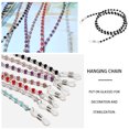 thumbnail image 5 of SANAG Eyeglasses Retainer Chain Reading Glasses Sunglass Beaded Rope Eyewear Strap Holder Decoration, Black, 5 of 8