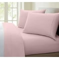 thumbnail image 2 of 400 Thread Count - Boat Sheet Set 4 Piece - 100% Egyptian Cotton - 16" Deep Pocket - Extra Soft and Luxury - Universal - AFT - Berth Size Fits Perfectly - Pink Solid., 2 of 5