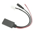 thumbnail image 3 of Conector Auticó de audio, Transparente de Sonido 5.0 Audio Stereo Adaptador Cable Mano de la Mano Con Micrófono para la Modificación Modificación, 3 of 7