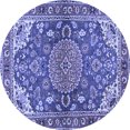 thumbnail image 1 of Ahgly Company Indoor Round Persian Blue Traditional Area Rugs, 8' Round, 1 of 4