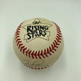 thumbnail image 5 of 1996 Derek Jeter Alex Rodriguez  Chipper Jones Rookie Signed Baseball JSA COA, 5 of 11
