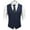 Charcoal, variant on COOFANDY Men's Business Suit Vest Slim Fit Skinny Wedding Waistcoat Casual Vest