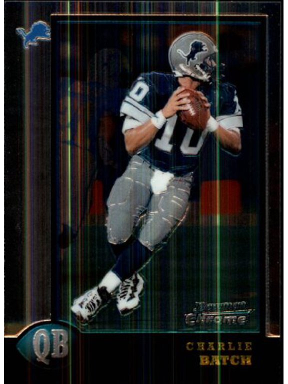 1998 Bowman Chrome #206 Charlie Batch RC NFL Football Trading Card