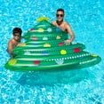 thumbnail image 3 of Swimline 70" Christmas Tree Inflatable Pool Mattress Raft, 3 of 4