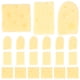 thumbnail image 5 of 60 piezas de queso en miniatura, modelo de queso artificial, figuras de queso de simulación., 5 of 7