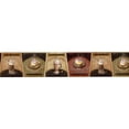thumbnail image 2 of Trimz Café Coffee Time Wallpaper Border, Kitchen Wall Décor, Brown, 15' L x 6.6" W, 2 of 4