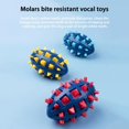 thumbnail image 6 of Dog Chew Toys Ball Pet Interactive Bite Resistant Squeaky Rubber Football Toy Large Dogs Tooth Cleaning Ball Toy Accessories, 6 of 11