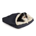 thumbnail image 2 of Snoozer Cozy Cave Square Pet Bed, Small, Navy, Hooded Nesting Dog Bed, 2 of 4
