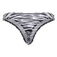 thumbnail image 3 of CandyMan Fashion Style 99882 Color Zebra Print Size S/M, 3 of 5