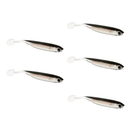 10 Pieces 2.2g/7cm Soft Worm Fishing Bait Soft Tail Fishing Lure Swimbait