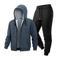 thumbnail image 4 of Men's Tracksuit Sweatsuits 2 Piece Set Full Zip Sports Jogging Suits Sets Athletic Running Sweatsuits with Zip Pockets Athletic Tracksuit Outfits, 4 of 5