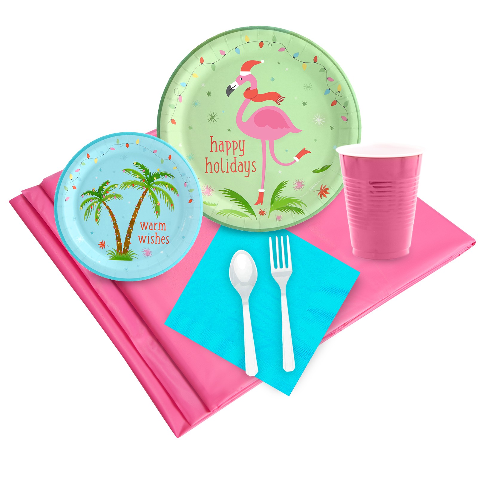 Flamingo Cheer 24 Guest Party Pack