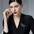 thumbnail image 2 of GHSDFBB Enamel Dragonfly Brooch Insect Animal Dragonfly Pins for Women, 2 of 7