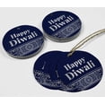 thumbnail image 4 of Inkdotpot Real Silver Foil Happy Diwali Tag Favor Hang Paper Tag 100 Piece, 4 of 7