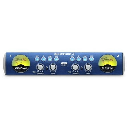 PreSonus BlueTube DP V2 2-channel Mic/Instrument Tube Preamp