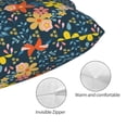 thumbnail image 3 of Balery Blue Floral Funda de Cojín Estampada, Regalos para Mujeres, Regalos de Amor para Ella, Regalos para Novia o Esposa, Funda de Almohada-16"x24", 3 of 6