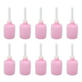 thumbnail image 1 of Juego de ducha vaginal y anal de 200 ml, 10 perillas de enema rosas, botellas de agua desechables para higiene personal, 1 of 8