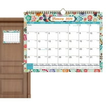2026 Calendar - 2026 Wall Calendar 18 Month Desk Calendar 2026 Large Wall Calendar 2026 From Jul. 2025 - Dec. 2026 2026 Hanging Calendar Twin-Wire Binding Julian Dates