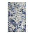 thumbnail image 2 of Superior Siesta Leaves Indoor/Outdoor Area Rug, Gray, 5' 2" x 7' 2", 2 of 9