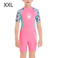 thumbnail image 2 of Neopreno de buceo 2.5mm Neopreno Durable Manga corta Pantalones cortos cortos niños Trajes de buceo Draftsuit Surfing Cool Cuerpo Sensación HETSUITS PINK XXL sidaley OD003680-05, 2 of 7