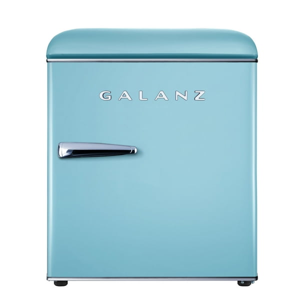 Galanz 1.7 Cu ft Retro Single Door Mini Fridge