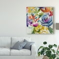 thumbnail image 3 of Trademark Fine Art 'Summer Spectrum I' Canvas Art by Chariklia Zarris, 3 of 4