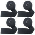 thumbnail image 2 of 4 correas de entrenamiento para ejercicios en casa, banda de resistencia, anclaje para puerta, almohadilla gruesa, cuerda de tracción, hebilla para puerta (negro), 2 of 8