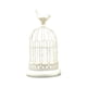 thumbnail image 1 of Candelabro de hierro retro para centro de mesa, cena, vela de té, Navidad Blanco 14x26cm, 1 of 7