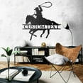 thumbnail image 7 of Personalized Cowboy Metal Sign, Western Wall Decor, Rustic Cowboy Riding Wall Art, Metal Outdoor Wall Art, Rustic Country Western Decor for Bedroom Living Room Bathroom, Customized Gifts Color06, 7 of 7