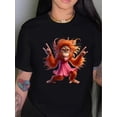 thumbnail image 1 of Un mono con vestido, un mono gracioso, travieso y juguetón. Soy el mejor. Digo que soy el más lindo. Regalos. Camiseta deportiva informal de cuello redondo para mujer, cómoda y moderna para todas las, 1 of 6