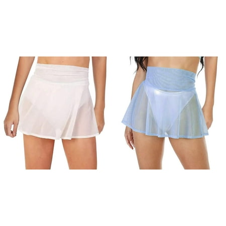 2-Pack Women Short Sequin Fringe Cover Up Skirt Beach Wrap Bikini Shiny Wraps Cover Ups For Swimwear Cover up Women Flower Cover up Button down Cover Ups for Women Cover up Swim Shorts Silicone