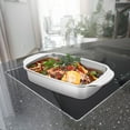 thumbnail image 4 of LNGOOR Fish Grilled Tray Rectangular Dish Induction Cooker Tray Stainless Steel Dish Roasting Pan, 4 of 6