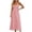 *Pink, variant on VBVC Women's Striped Spaghetti Strap Maxi Dress , Ladies' Summer Casual Bodycon Long Dress , Slim Sleeveless Cami Sundress For Women,Black,S-3XL
