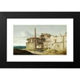 thumbnail image 2 of Pieter Jansz Saenredam 18x12 Black Modern Framed Museum Art Print Titled - Church of Santa Maria Della Fabbre, Rome (1629), 2 of 5